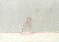 o.T., 2012, Mischtechnik auf Malpappe, 17x24cm