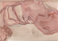 Untitled, 2023, mixed media on paper, 15x20cm