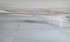 o.T., 2024, Acryl auf Baumwolle, 60x80cm