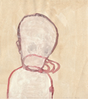 o.T., 2022, Mischtechnik auf Papier, 22x19,2cm